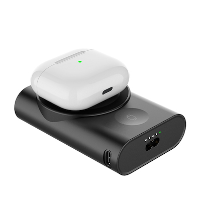 Hâws Orø 3-i-1 magnetisk powerbank til trådløs opladning