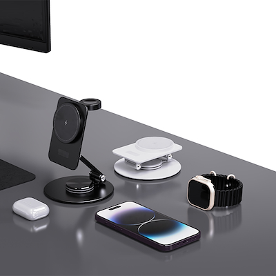 Hâws Lindholm foldbar trådløs oplader opladestation