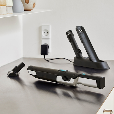 Haws ledningsfri håndstøvsuger sort 90 watt