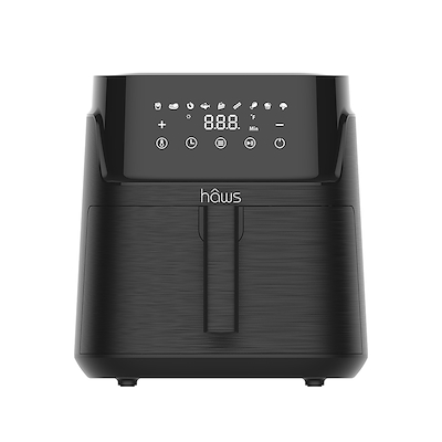 Haws airfryer sort 6,5 liter 1650 watt