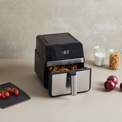 Haws airfryer sort 8 liter 2100 watt