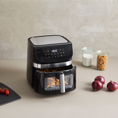 Hâws airfryer sort 9 liter 1800 watt