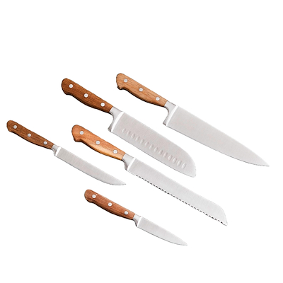 Hâws Santo Chef knivsæt egetræ 5 stk.