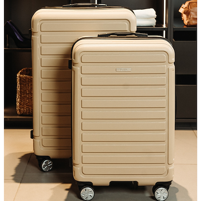 Hâws Verano kuffert sæt 2 dele Champagne