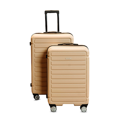 Hâws Verano kuffert sæt 2 dele Champagne