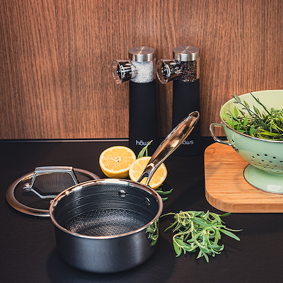 Haws Santo kasserolle stål 1,5 liter Ø16 cm