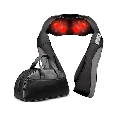 Haws nakke- og rygmassageapparat sort