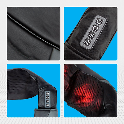 Haws nakke- og rygmassageapparat sort