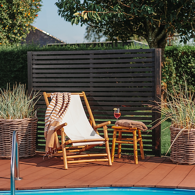 Hâws Nooka bambus stol med armlæn