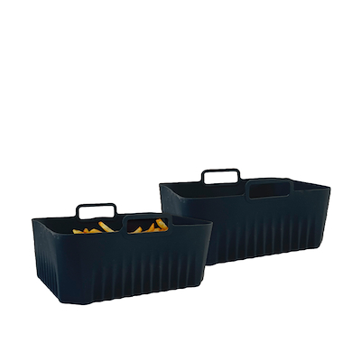 Hâws airfryer silikone forme 2 stk. sort