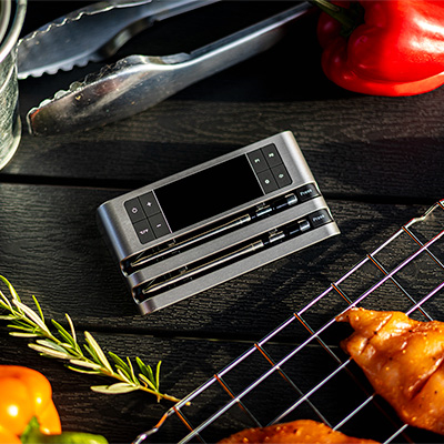 Hâws BBQ trådløs stegetermometer 2 prober