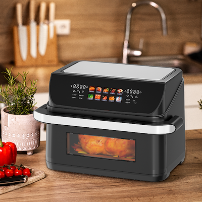 Hâws airfryer sort 10 liter 2800 watt