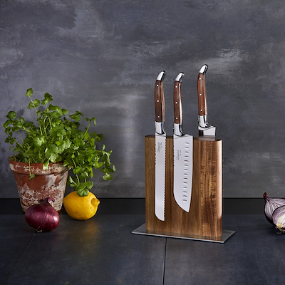 Laguiole by Hâws magnetisk knivblok akacietræ