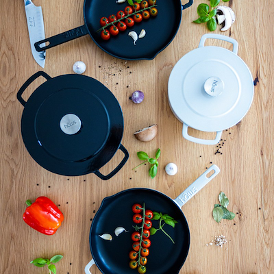 Hâws Santo støbejernsgryde 3,6 liter sort