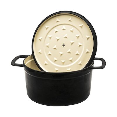 Hâws Santo støbejernsgryde 5,7 liter sort