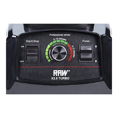 RAW X2.5 Turbo blender sort 2,2 liter