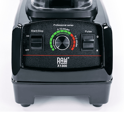 RAW blender X1300 black 1.8 HP 1,2 liter 1300 watt