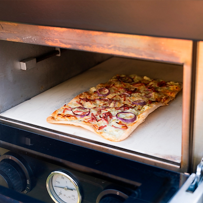 Grand Gourmet Outdoor pizza og multiovn sort