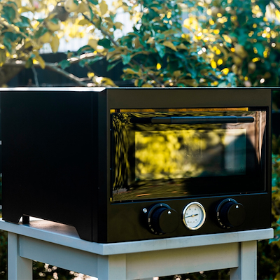 Grand Gourmet Outdoor pizza og multiovn sort