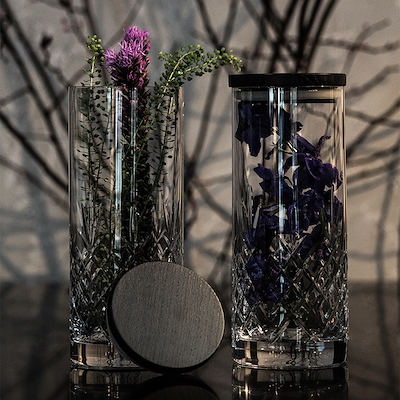 Frederik Bagger Crispy Love 1 vase klar glas 20,5 cm