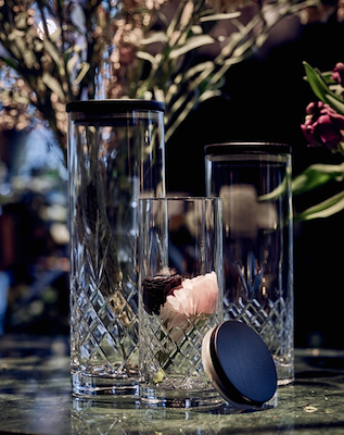 Frederik Bagger Crispy Love 2 vase klar glas 25,5 cm