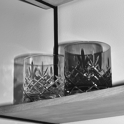 Frederik Bagger Crispy lowball dark glas 2 stk. 38 cl