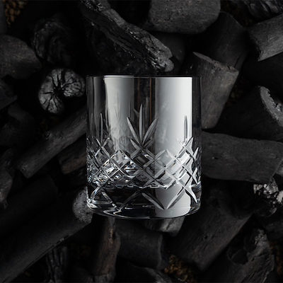 Frederik Bagger Crispy lowball dark glas 2 stk. 38 cl