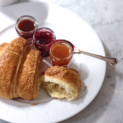 Frederik Bagger Crispy Porcelain flad desserttallerken Ø19 cm