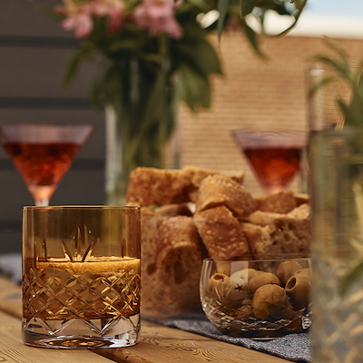 Frederik Bagger Crispy lowball citrine glas 2 stk. 38 cl