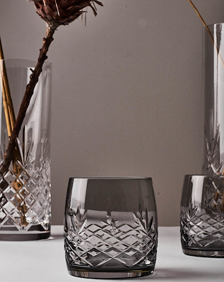 Frederik Bagger Crispy Aqua dark glas 23 cl