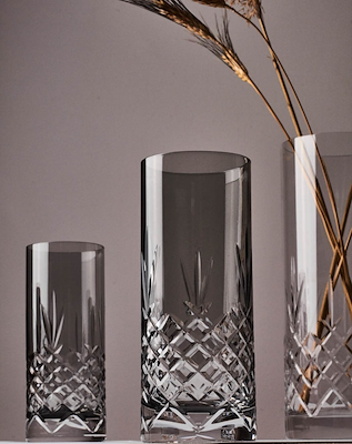Frederik Bagger Crispy Dark Highball glas 2 stk