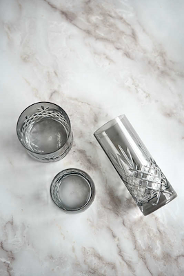 Frederik Bagger Crispy Dark Highball glas 2 stk