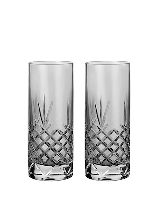 Frederik Bagger Crispy Dark Highball glas 2 stk
