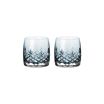 Frederik Bagger Crispy Aqua sapphire glas 2 stk. 23 cl.