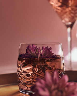 Frederik Bagger Crispy Aqua topaz glas 2 stk. 23 cl