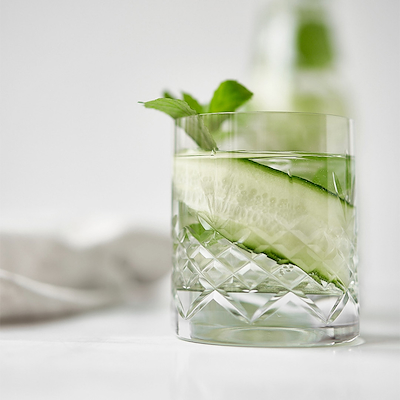 Frederik Bagger Crispy lowball emerald glas 2 stk. 38 cl