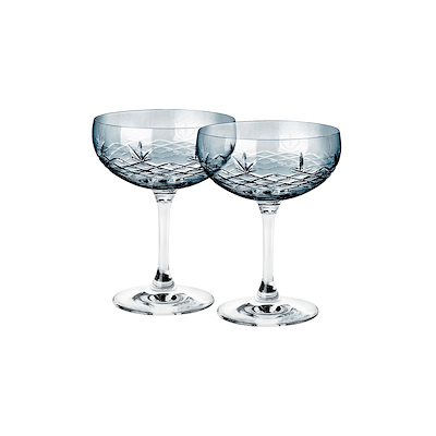 Frederik Bagger Crispy Sapphire Gatsby Champagneglas 2 stk