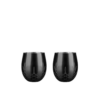 Frederik Bagger Crispy Shine Dark Goblet glas 2 stk.
