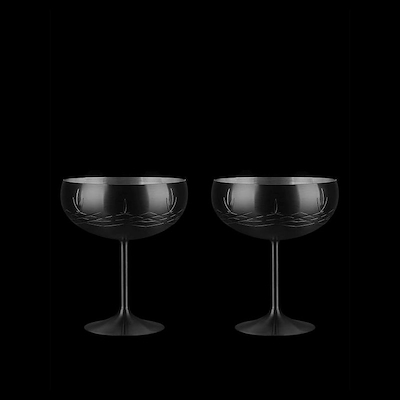 Frederik Bagger Crispy Shine Dark Gatsby glas 2 stk.