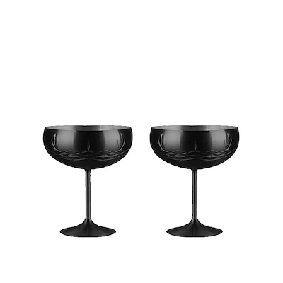 Frederik Bagger Crispy Shine Dark Gatsby champagneglas 33 cl 2 stk.