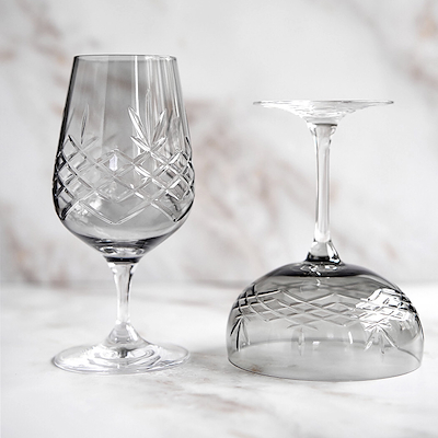 Frederik Bagger Crispy Dark Gatsby champagneskål 33 cl 2 stk.
