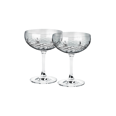 Frederik Bagger Crispy Dark Gatsby champagneskål 33 cl 2 stk.