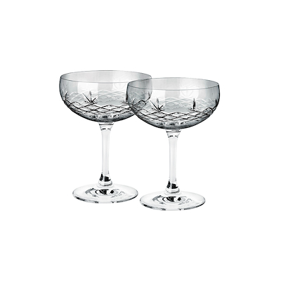 Frederik Bagger Crispy Dark Gatsby champagneskål 33 cl 2 stk.