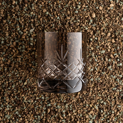 Frederik Bagger Crispy lowball copal glas 2 stk. 38 cl