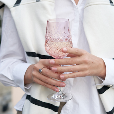 Frederik Bagger Crispy Madame topaz vinglas 2 stk. 35 cl