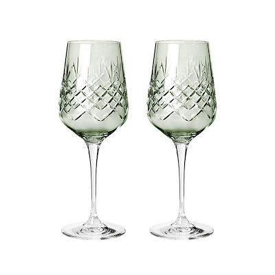 Frederik Bagger Crispy Monsieur emerald/grøn vinglas 2 stk. 45 cl