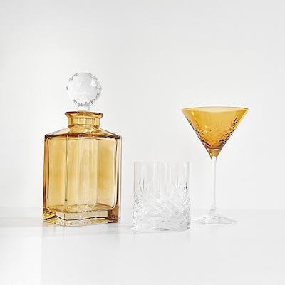 Frederik Bagger Old Fashioned karaffel citrin 70 cl