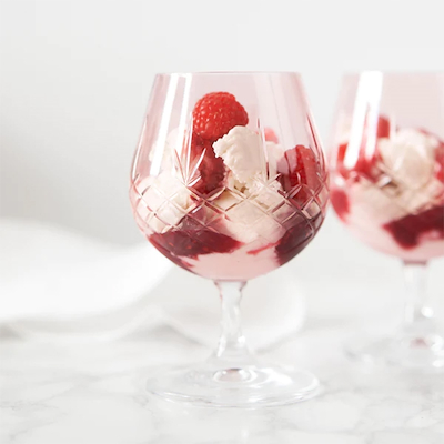 Frederik Bagger Crispy Topaz Sixball Glas 2 stk. 40 cl