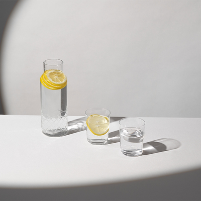 Frederik Bagger New York vandglas clear 2 stk.