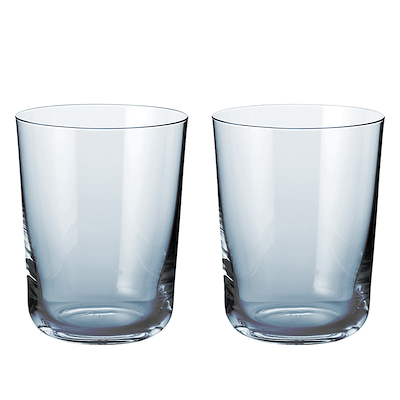 Frederik Bagger New York vandglas sapphire 2 stk.